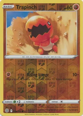 Brilliant Stars Trapinch #74/172 reverse holo